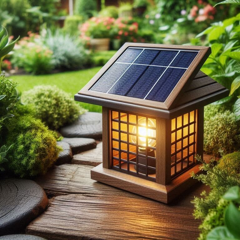 Садовий ліхтарик на сонячній батареї Місячна Стежка
